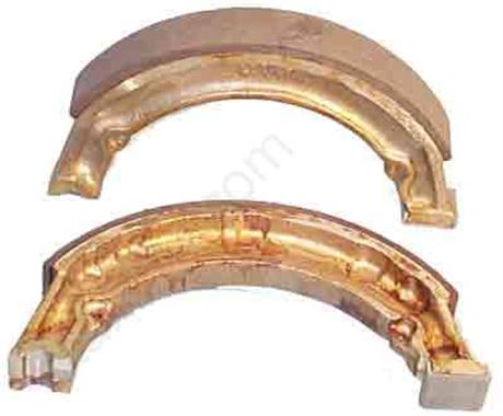 LTE FRT BRAKE SHOES *NEW*W/LINING