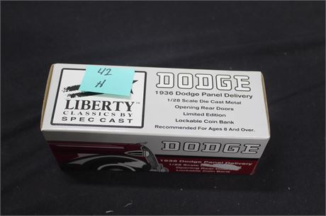 1/28 scale 1936 Dodge Panel Delivery