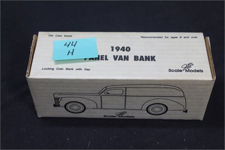1940 Indianthemed Panel Van Bank