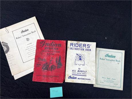 Riders Instrution Books