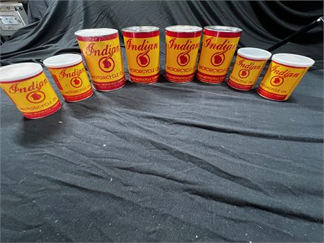 Lot of 8pcs Repo Oil Cans