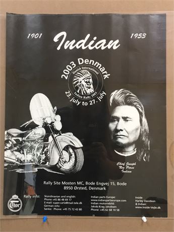 Indian Rally Poster