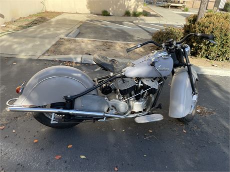 1948 Indian Chief Project Bike